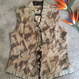 Pamela McCoy Suede Vest